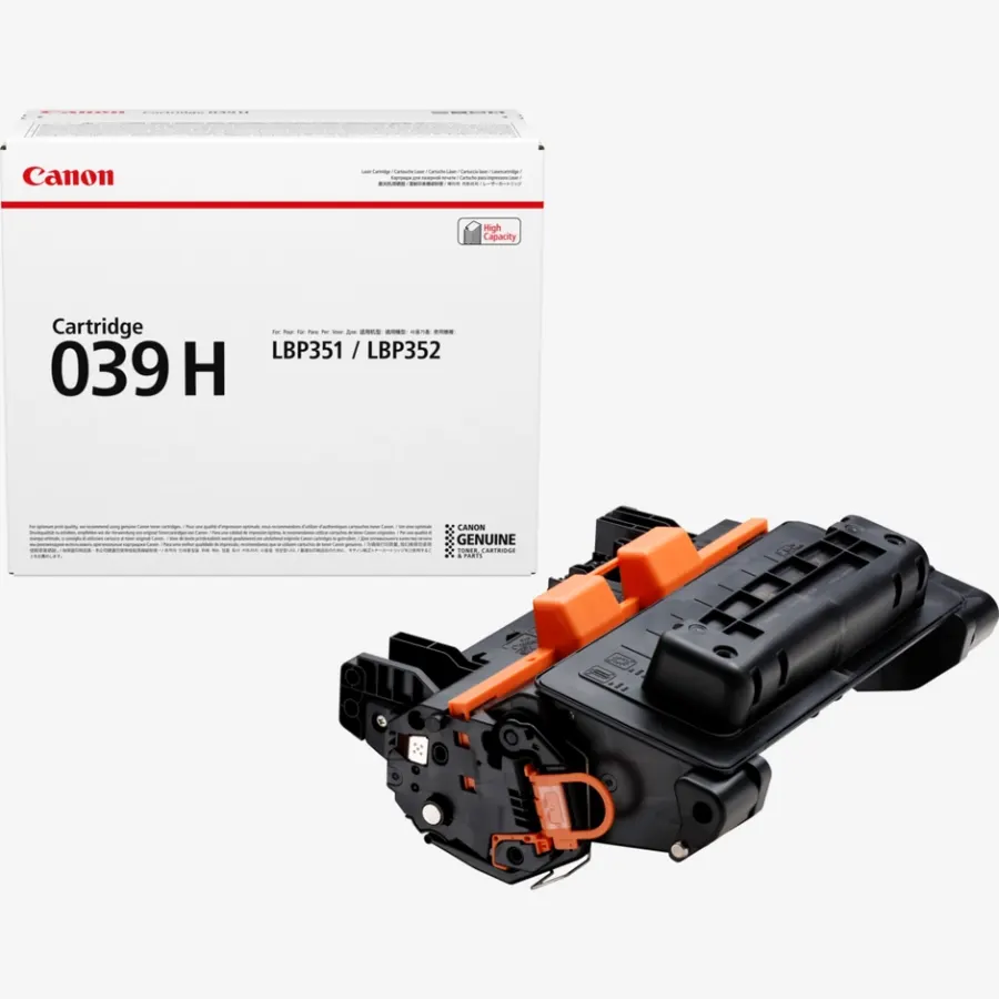 Canon 039H High Yield Black Toner