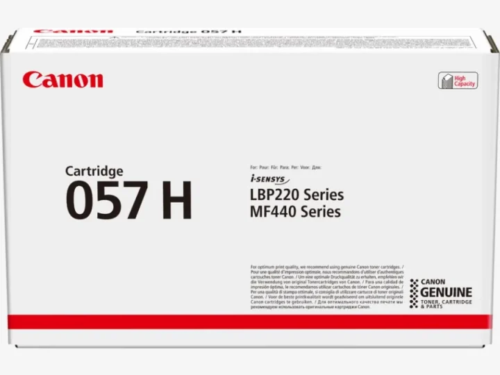 Canon 057H High Yield Black Toner