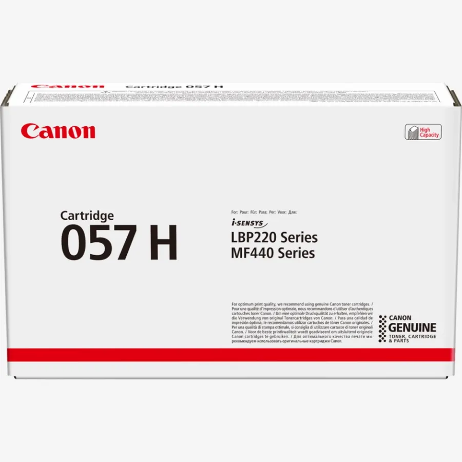 Canon 057H High Yield Black Toner