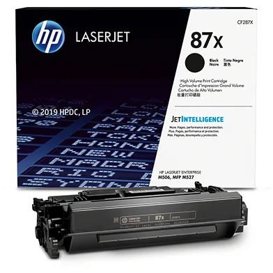 خرطوشة حبر HP 87X أسود الأصلية CF287X