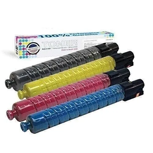 مجموعة أحبار متوافقة Ricoh MP C3002 بألوان CMYK